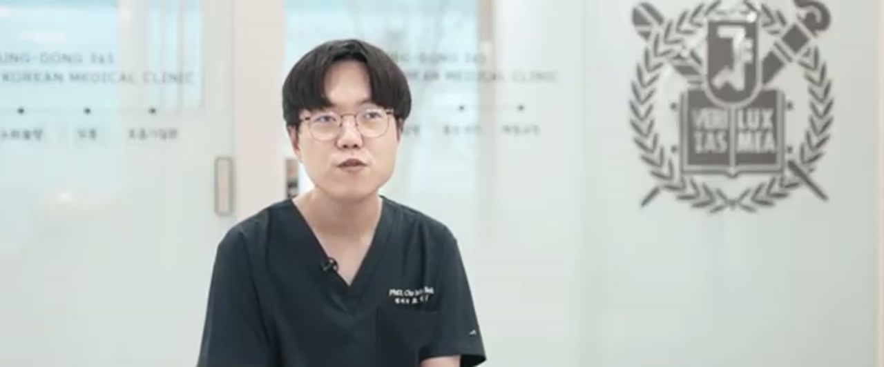 부천 중동365경희한의원 · 조민석 원장 인터뷰 장면