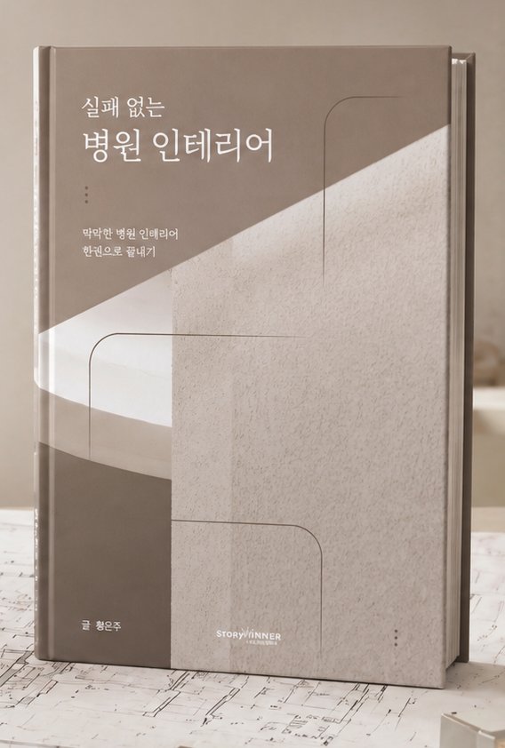 대표 저서, 실패없는 병원인테리어 실물 책